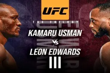 Como ver UFC 286 Edwards vs. Usman 3 Cartelera