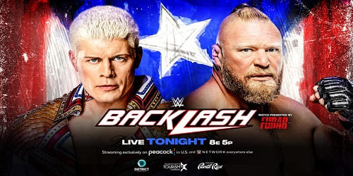 WWE Backlash 2023 Repeticion y Resultados