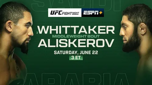 UFC Fight Night 22 de Junio 2024 WHITTAKER VS ALISKEROV En Vivo y Repeticion