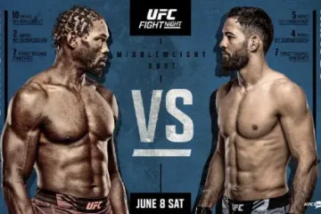 UFC Fight Night 8 de junio 2024