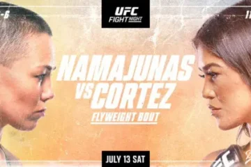 Ver UFC Fight Night: Namajunas vs Cortez 13/7/2024 en Vivo y Repetición