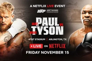 Cómo Ver Mike Tyson vs Jake Paul en Vivo Online Este 15 de Noviembre de 2024