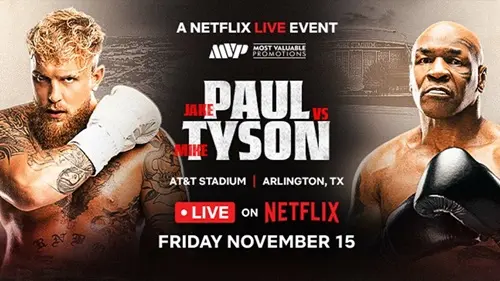 Ver Jake Paul vs Mike Tyson En Vivo y Repeticion Online